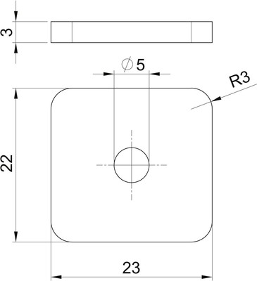OBO Bettermann Vertr Unterlegscheibe 3mm ULS