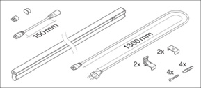 Ledvance LED-Lichtleiste m.Schalter 4000K LNCOMPSWITCH3004W 4K
