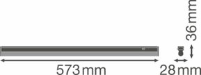 Ledvance LED-Lichtleiste m.Schalter 4000K LNCOMPSWITCH6008W 4K