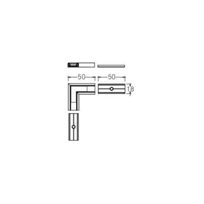 Brumberg Leuchten L-Verbinder weiss 53051070