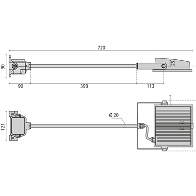 Performance in Light LED-Strahler 4000K 06124980