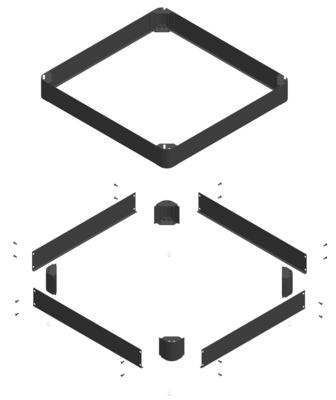 Enoc Sockelpaket geschlossen SOP 66 X1-S