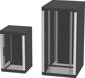 Enoc Standschrank 33 HE 800x1000x1600 schwarz F1 81016-S
