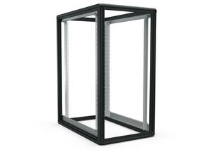 Enoc Grundgestell 20 HE 600x1000x1000 schwarz Fo1 61010-S