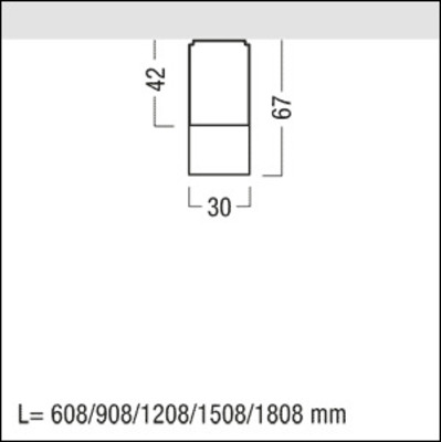 Zumtobel Group LED-Lichtleiste weiß, 4000K LINARIA #42928519