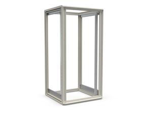 Enoc Grundgestell 20 HE 600x600x1000 gr Fo1 6610