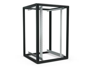 Enoc Grundgestell 20 HE 800x600x1000 schwarz Fo1 8610-S