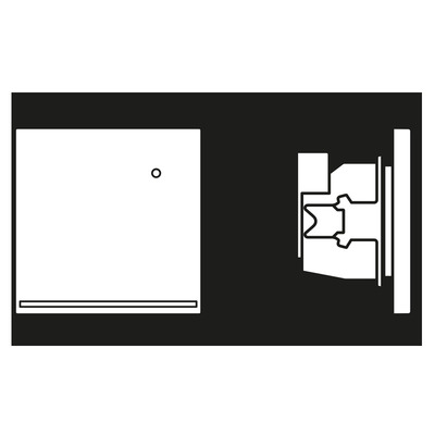 Jung LED-Orientierungslicht weiße LEDs bruchs. ME 1539-O AT LNW