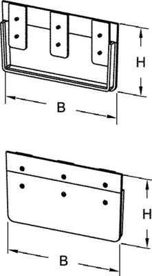Niedax GFK-Enddeckel KKKE 110.300