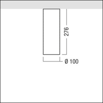 Zumtobel Group LED-Deckenanbauleuchte weiß, 3000K P-INF SC R #60818405