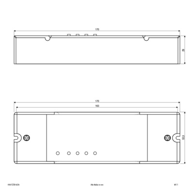 EVN Lichttechnik KNX-Dimmer Unicolor 4x5A 240-720W KNX1236-4x5A