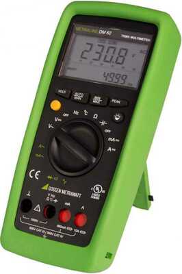 Gossen Metrawatt TRMS Digital-Multimeter m. Temperaturmessung METRALINE DM 62