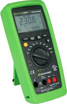Gossen Metrawatt TRMS Digital-Multimeter m. Temperaturmessung METRALINE DM 62