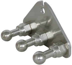 DEHN Erdanschlussplatte m. Bohrung 12,5mm EAPA 3 KFP 25 B13
