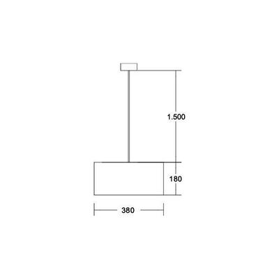 Brumberg Leuchten Pendelleuchte 1x E27 max. 60W 58262150