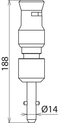 DEHN Adapter f. Erdungsstangen SQ SQL AD ES SQ SQL