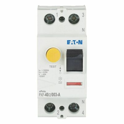 Eaton FI-Schutzschalter 40A 2p, 30mA PXF-40/2/003-A