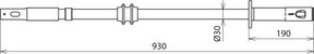 DEHN Isolierstange b. 36kV L 930mm ISN 36 STK 930SN7688