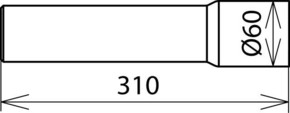 DEHN Isolierkappe f. Abstandsspann. IK HSA205