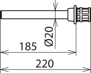 DEHN Prüfspitze f. PHE III Kat.L L71 PS PHE 185