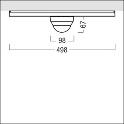 Zumtobel Group Bewegungssensor SINGLE TEC-GP PST DIMLITE#22169250