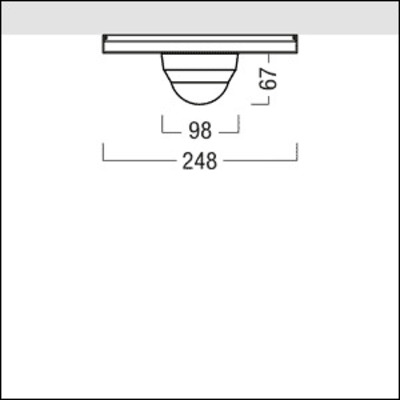 Zumtobel Group Bewegungssensor PST TEC-GP