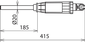 DEHN Prüfkopf PHE III 10..30kV 50Hz Kat. L PHE3 PK10 30 L SB ZK