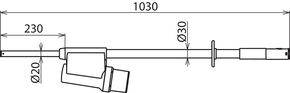 DEHN Spannungsprüfer PHE4 3,3kV 50Hz Kat. S PHE4 3.3 S