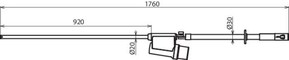 DEHN Spannungsprüfer PHE4 10..30kV 50 Hz Kat.S PHE4 10 30 S ZK