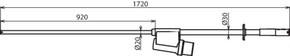 DEHN Spannungsprüfer PHE4 11..33kV 50Hz Kat. S PHE4 11 33 S