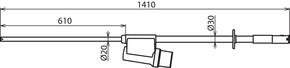 DEHN Spannungsprüfer PHE4 3...10kV 60Hz Kat. S PHE4 3 10 S 60