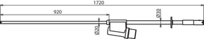 DEHN Spannungsprüfer PHE4 20..36kV 60Hz Kat.S PHE4 20 36 S 60