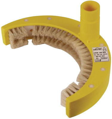 DEHN Halbrundbürste z. Absaugen D 190 mm HRB 190 MS