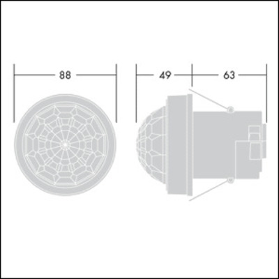Thorn Passiver Infrarotsensor MRE SLD HIBAY SWITCHLITE #96601981