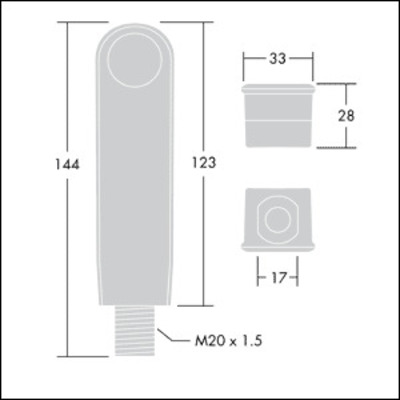 Thorn Passiver Infrarotsensor SLD BATTEN SWITCHLITE #96601988