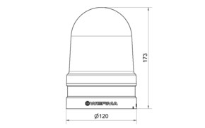 Werma Maxi TwinLIGHT 115-230VAC BU 26251060