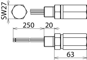 DEHN Überspannungsableiter DEHNpipe Ex (i)(d) DPI CD EXI+D 2X24 N