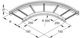 Niedax Rundbogen WSBR 105.500 E3