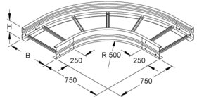 Niedax Rundbogen WSBR 150.600 E3