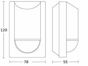 Steinel Bewegungsmelder COM1 (on/off) IS 2180 ECO AP ANT