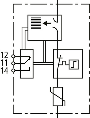 DEHN Überspannungsableiter 1-polig Uc 275V DG S ACI 275 FM