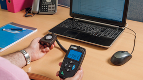 Chauvin Arnoux Luxmeter LED Datenlogger C.A 1110