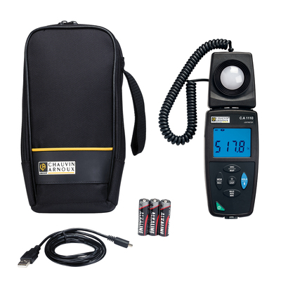 Chauvin Arnoux Luxmeter LED Datenlogger C.A 1110