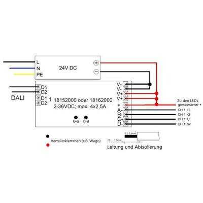 Brumberg Leuchten LED-Dimmer 4-Kanal DALI 18152000