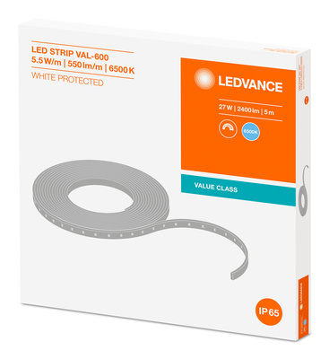 Ledvance LED-Stripe IP65 5m, 6500K LSVAL-600/865/5/IP65