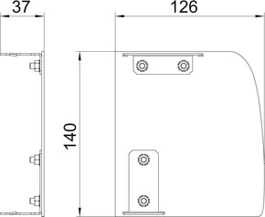 OBO Bettermann Vertr Endstück Designkanal Design Soft GAD ER Soft EL