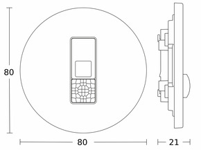 Steinel Präsenzmelder DALI-2 IPD WS IR Micro UP DALI2