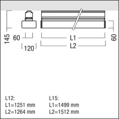 Zumtobel Group LED-Leuchte für TECTON 4000K ECOOS2 5500#42932538