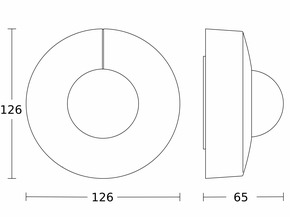 Steinel Bewegungsmelder DALI-2 IPD R IS 345-R AP WS DALI2