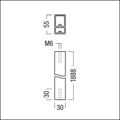 Zumtobel Group Leuchtensäule EPURIA SR STAND